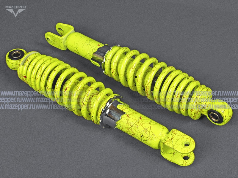 Амортизатор "Honda Dio, Tact, Lead" задний (L=290 мм., d10, M8) ТMMP (Lemon) Mazepper