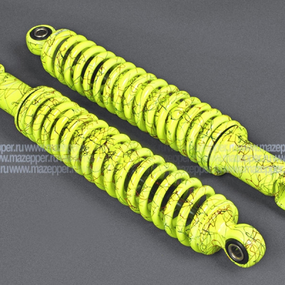 Амортизатор "Honling" (150 см3) задний (L=335 мм., d10, M8) TMMP (Lemon) Mazepper
