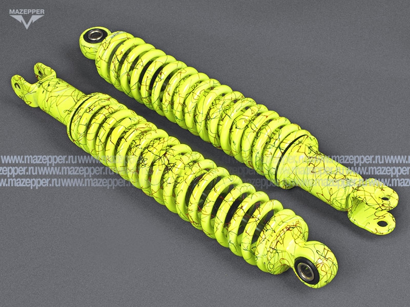 Амортизатор "Honling" (150 см3) задний (L=335 мм., d10, M8) TMMP (Lemon) Mazepper