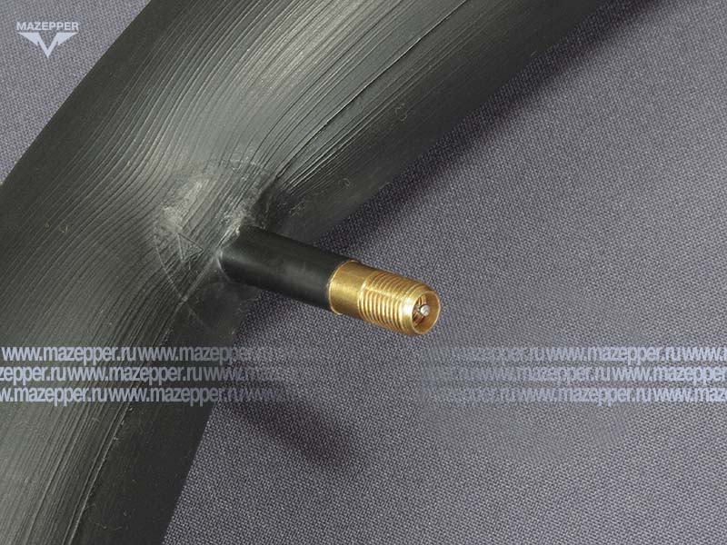 Камера вело 26"  40/54-559 AV "ПЕТРОШИНА" (26х1,50-2,125) "Горные велосипеды" вентиль L=40 мм. Mazepper