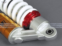 Амортизатор "Pitbike" (L=270 мм., d=10, d=10) 1000 lbs.(моно, подкачка, вынос. рез., рег. жёстк.) Mazepper