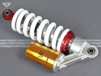 Амортизатор "Pitbike" (L=270 мм., d=10, d=10) 1000 lbs.(моно, подкачка, вынос. рез., рег. жёстк.) Mazepper