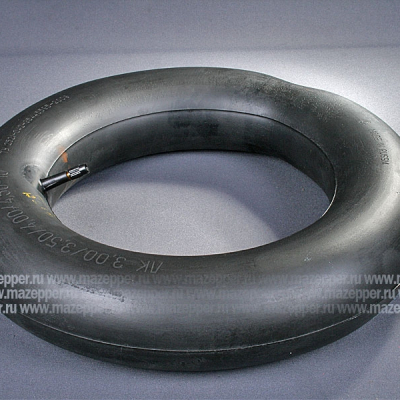 Камера мото 10" 3,00/3,50/4,00/4,50-10 "ПЕТРОШИНА" (вентиль TR13) прямой, обрезиненный Mazepper