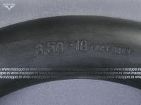 Камера мото 18" 3,50/3,75-18 "ПЕТРОШИНА" (вентиль TR13) прямой, обрезиненный Mazepper