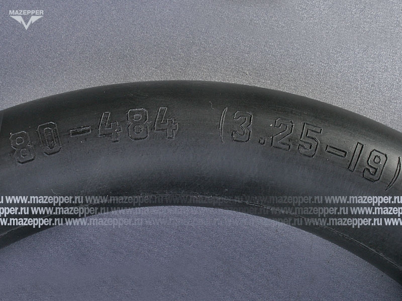 Камера мото 19" 3,25-19 "ПЕТРОШИНА" (вентиль TR13) прямой, обрезиненный Mazepper
