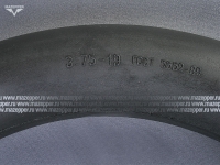 Камера мото 19" 3,75-19 "ПЕТРОШИНА" (вентиль TR13) прямой, обрезиненный Mazepper