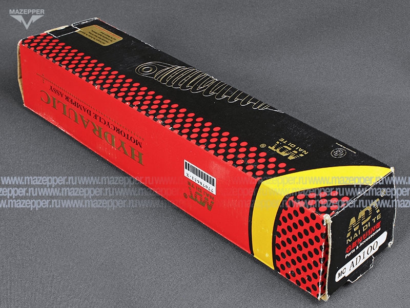 Амортизатор "Suzuki" AD-50/100 задний (L=295 мм., d=10, M10) NAIDITE (красная пружина) Mazepper