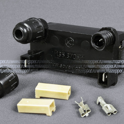 Катушка зажигания "Урал, Днепр, Иж-Юпитер" 6-12v (СовеК) для БСЗ (без разрядников) Mazepper