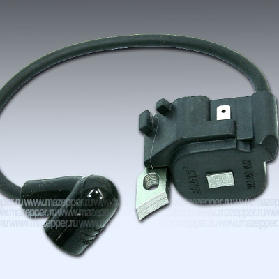 Катушка зажигания (магнето) Б/П "STIHL" MS240 - 640 в сб. (с колпачком свечи 45°) EMAS Mazepper