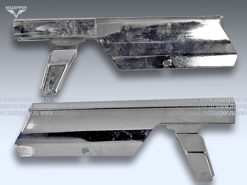 Кожух "Guowei" 150-5С цепи привода заднего колеса (защитный) хром. Mazepper