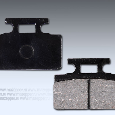 Колодки тормозные диск. тормоза "Honda Lead" (80 см3) Китай (2 шт.) до 1990 г/в Mazepper