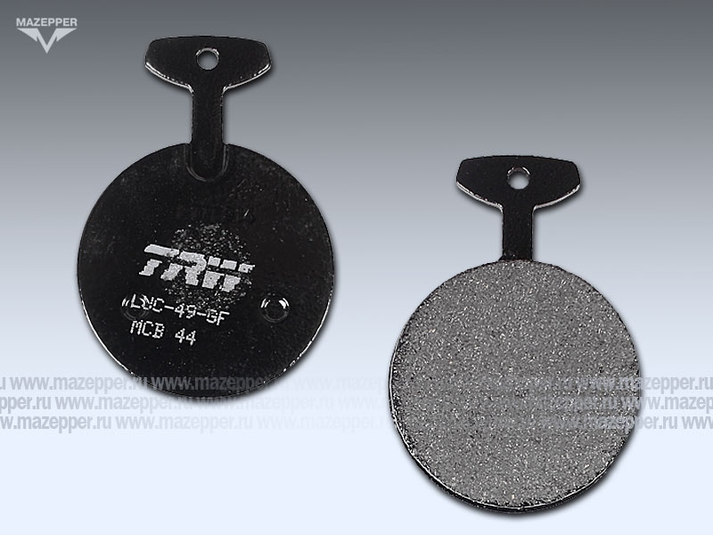 Колодки тормозные диск. тормоза "TRW" MCB  44 (2 шт.) Mazepper