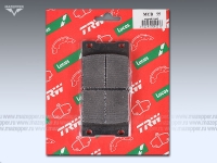 Колодки тормозные диск. тормоза "TRW" MCB  55 (2 шт.) Mazepper