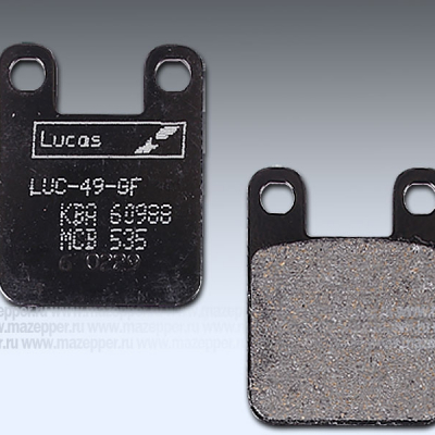 Колодки тормозные диск. тормоза "TRW" MCB 535 (2 шт.) Mazepper