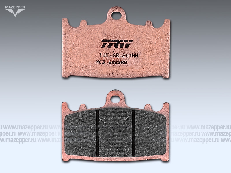 Колодки тормозные диск. тормоза "TRW" MCB 602 SRQ (2 шт.) Mazepper