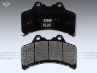 Колодки тормозные диск. тормоза "TRW" MCB 655 (Yamaha GTS 1000) 2 шт. Mazepper
