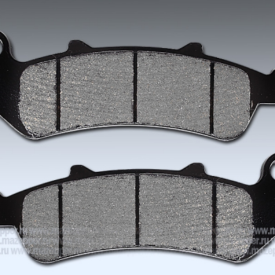 Колодки тормозные диск. тормоза "TRW" MCB 658 (2 шт.) Mazepper