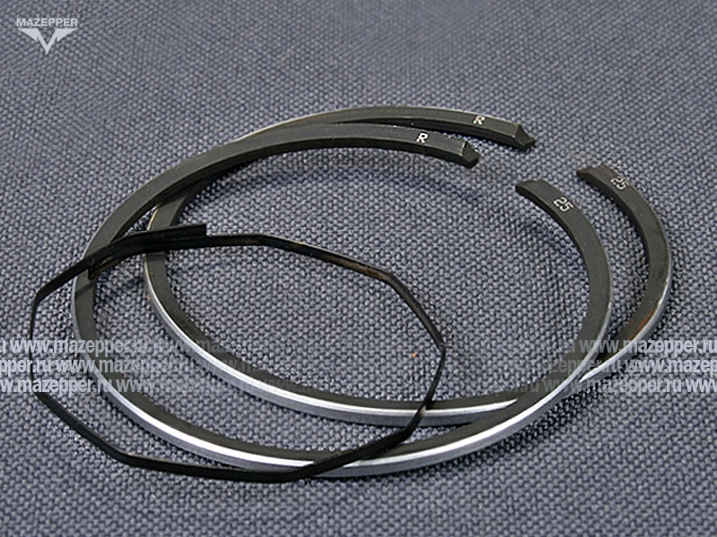 Кольца поршневые 2Т (D=39,25 мм.) 1 рем. "Honda Lead" (дв. AF-20E) RIK Mazepper