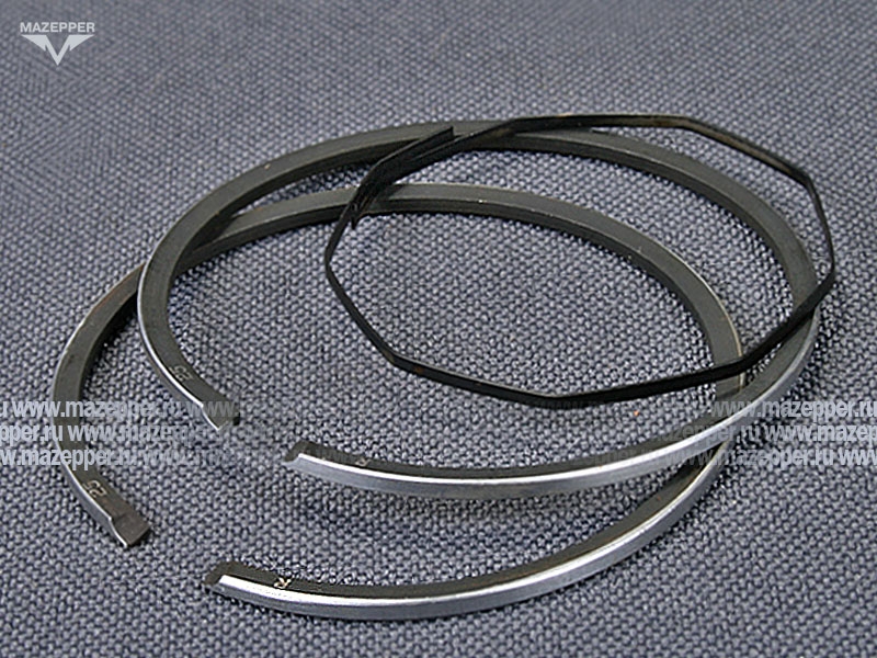 Кольца поршневые 2Т (D=39,25 мм.) 1 рем. "Honda Lead" (дв. AF-20E) RIK Mazepper
