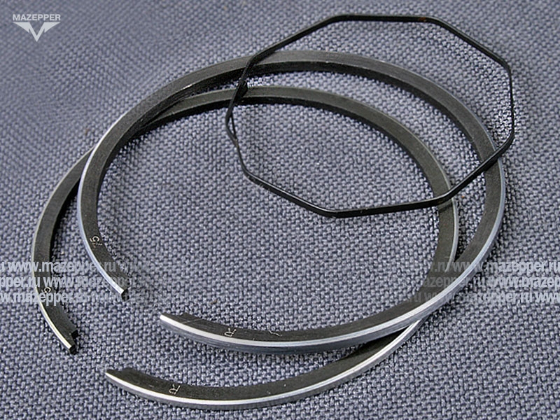 Кольца поршневые 2Т (D=39,75 мм.) 3 рем. "Honda" (дв. AF-18E/24E) RIK Mazepper