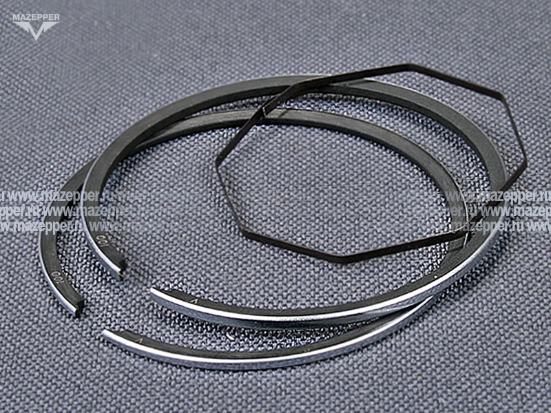 Кольца поршневые 2Т (D=40,00 мм.) 4 рем. "Honda" (дв. AF-18E/24E) S.E.E Mazepper