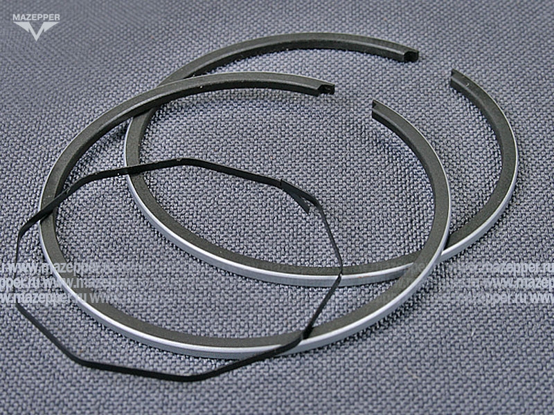 Кольца поршневые 2Т (D=41,25 мм.) 1 рем. "Honling" (1E41QMB), "Honda" (AF-05E), "Suzuki" (AD-50) CN Mazepper