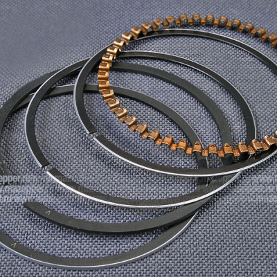 Кольца поршневые 4Т (D=39,50 мм.) 2 рем. "Honling" (дв. 139QMB), "Delta" (дв. 1P39FMB) S.E.E Mazepper