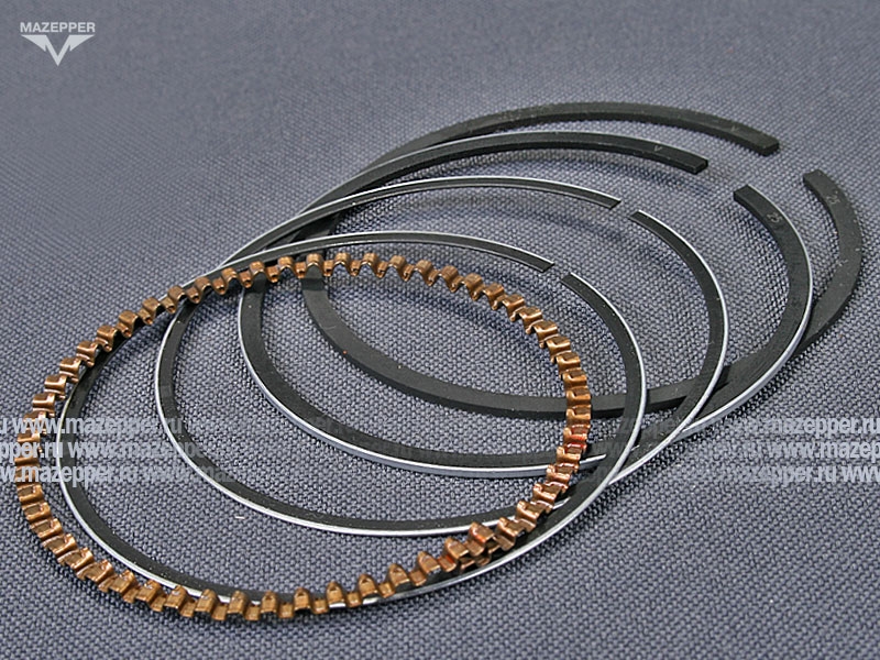 Кольца поршневые 4Т (D=52,25 мм.) 1 рем. "Honling" (дв. 152QMI, 125 см3) S.E.E Mazepper