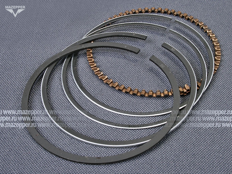 Кольца поршневые 4Т (D=52,50 мм.) 2 рем. "Honling" (дв. 152QMI, 125 см3) S.E.E Mazepper
