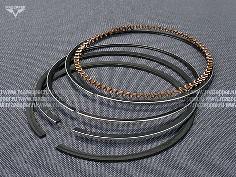 Кольца поршневые 4Т (D=57,25 мм.) 1 рем. "Honling" (дв. 157QMJ, 150 см3) S.E.E Mazepper