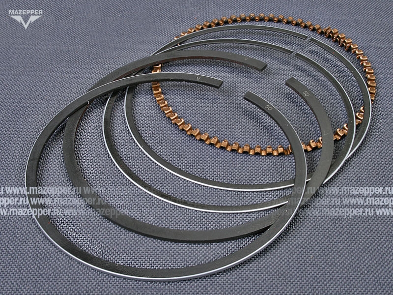Кольца поршневые 4Т (D=57,50 мм.) 2 рем. "Honling" (дв. 157QMJ, 150 см3) S.E.E Mazepper