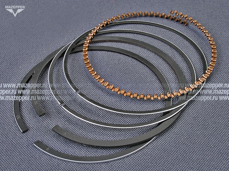 Кольца поршневые 4Т (D=57,50 мм.) 2 рем. "Honling" (дв. 157QMJ, 150 см3) S.E.E Mazepper