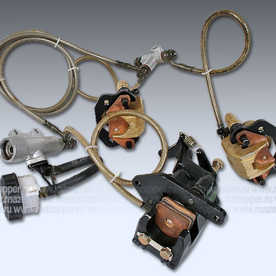 Контур дискового тормоза "Bashan" BS200S-7A (передний, задний) в сб. Mazepper