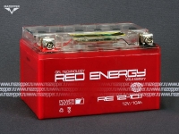Аккумулятор 12V 10Ah (RE1210.1) "RED ENERGY" (GEL VRLA) 150х87х93 (+  --) с индикатором Mazepper