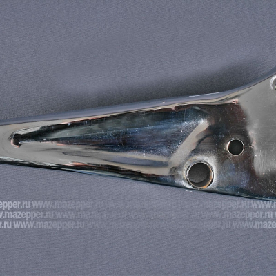 Кронштейн "Guowei" 150-7 крепления подножки водителя, пассажира (правый) хром Mazepper