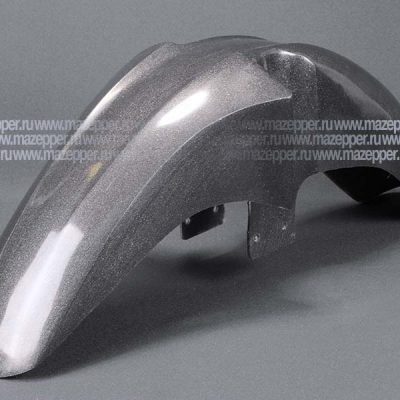 Крыло "Alfa, Dingo, Delta" Стрела (переднее, стеклопластик) тёмно-серый металлик (шина 17") Mazepper