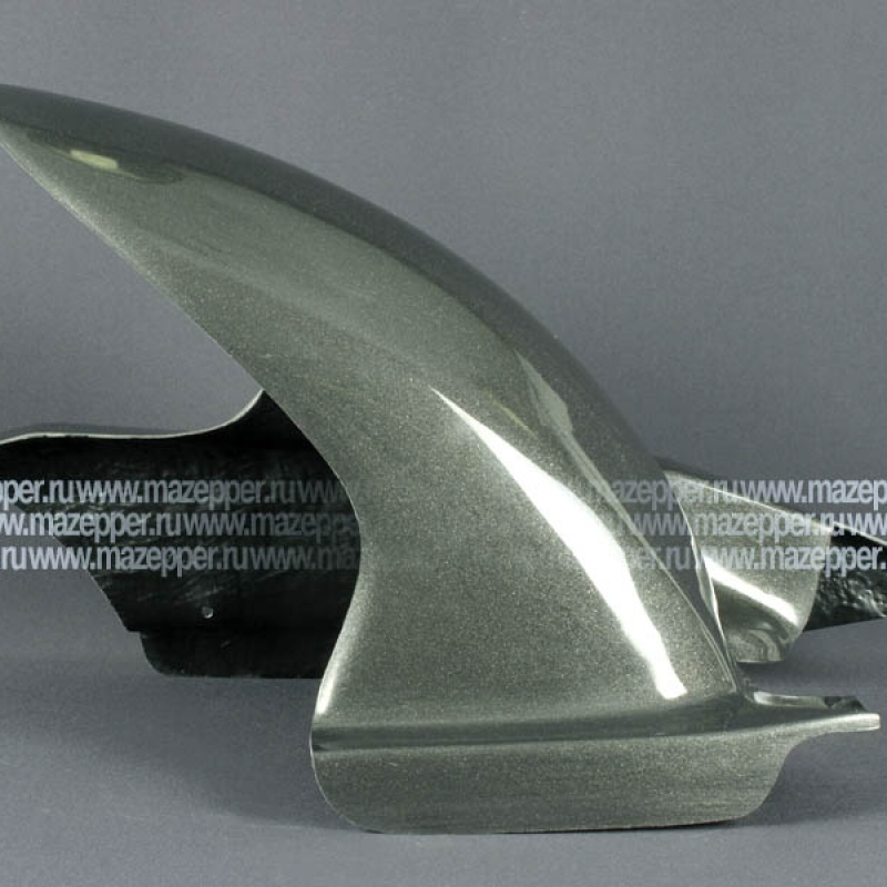Крыло "Honda" CBR 600 F4 (99-06) (хагер, hugger) зад. колеса стеклопластик (тёмно-серый металлик) Mazepper