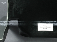Крыло "Honda" CBR 600 F4 (99-06) (хагер, hugger) зад. колеса стеклопластик (тёмно-серый металлик) Mazepper