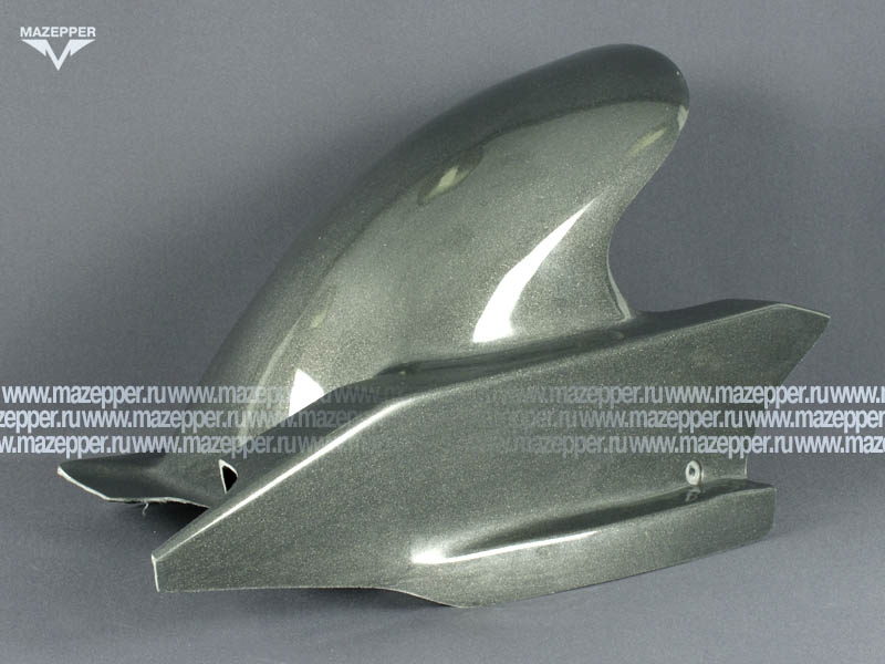 Крыло "Honda" CBR 600 F4 (99-06) (хагер, hugger) зад. колеса стеклопластик (тёмно-серый металлик) Mazepper