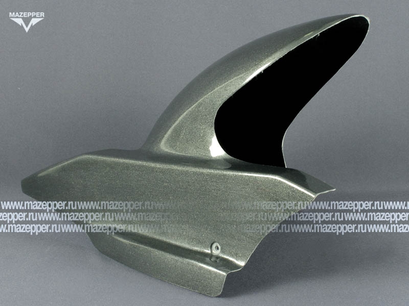 Крыло "Honda" CBR 600 F4 (99-06) (хагер, hugger) зад. колеса стеклопластик (тёмно-серый металлик) Mazepper
