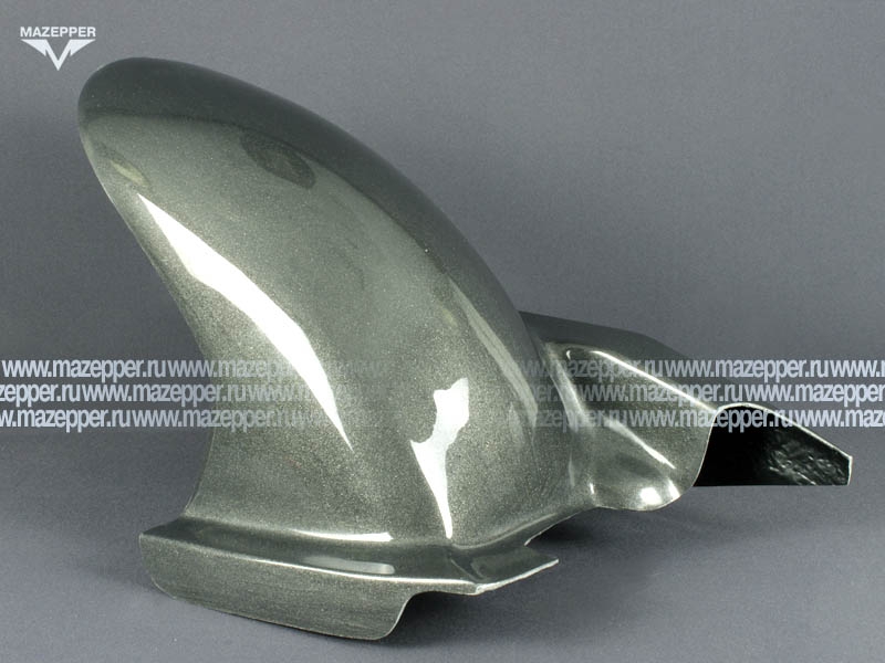 Крыло "Honda" CBR 600 F4 (99-06) (хагер, hugger) зад. колеса стеклопластик (тёмно-серый металлик) Mazepper