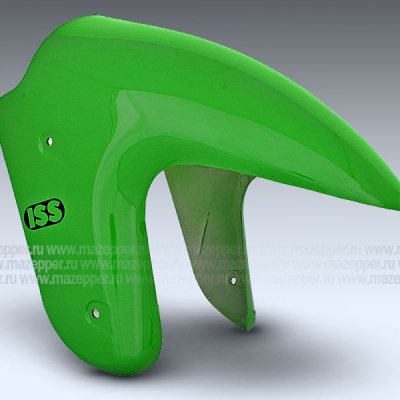 Крыло "Leike" (LK150T-7D,H,B) переднее (зелёное) передняя часть Mazepper