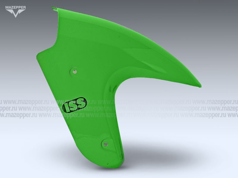 Крыло "Leike" (LK150T-7D,H,B) переднее (зелёное) передняя часть Mazepper