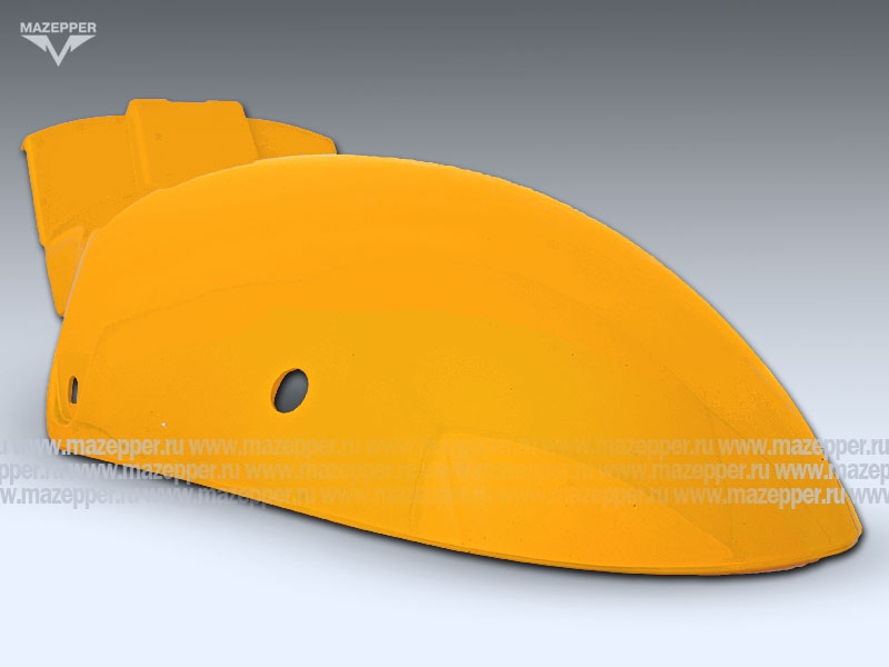 Крыло "Leike" (LK150T-7D,H,B,E) переднее (желтое) задняя часть Mazepper