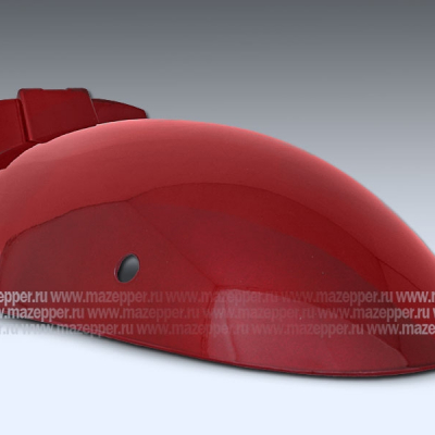 Крыло "Leike" (LK150T-7D,H,B,E) переднее (тёмно-красное) задняя часть Mazepper