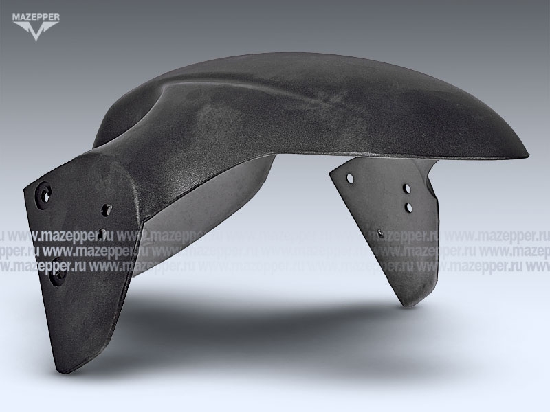 Крыло "Leike" (LK150T-7F (F-35)) переднее (черное, матовое) Mazepper