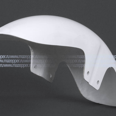 Крыло "Yamaha" FZ400 (98-02) переднее, стеклопластик (белое) Mazepper