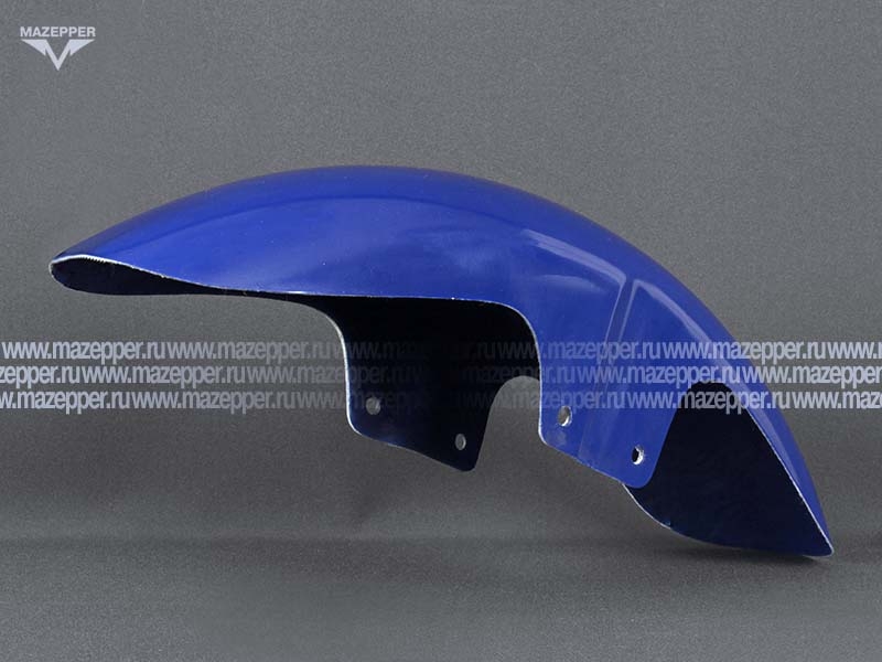 Крыло "Yamaha" FZ400 (98-02) переднее, стеклопластик (синее) Mazepper