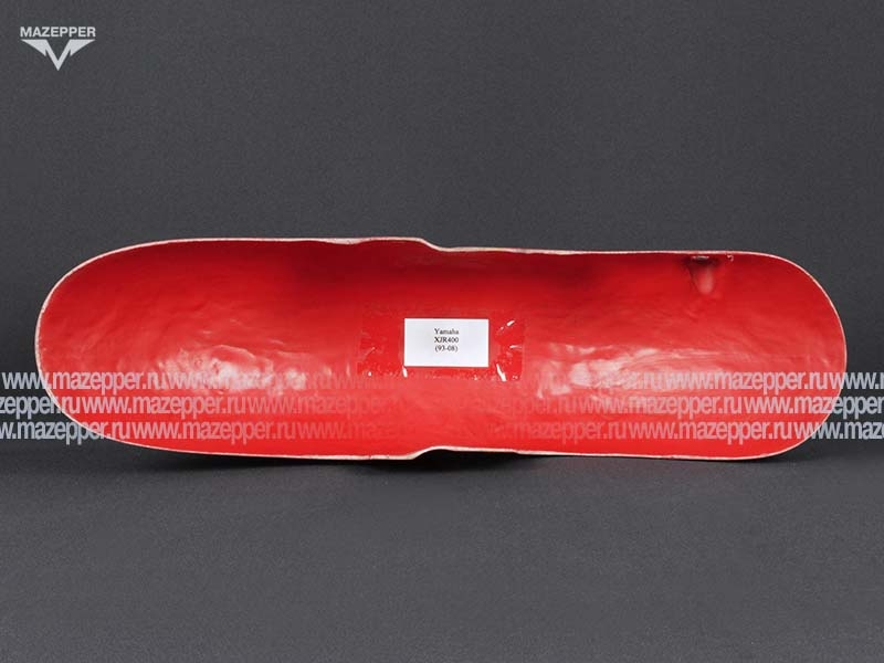Крыло "Yamaha" XJR400 (93-08) переднее, стеклопластик (красное) Mazepper
