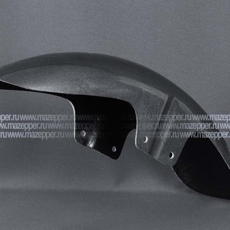 Крыло "Yamaha" XJR400 (93-08) переднее, стеклопластик (тёмно-серый металлик) Mazepper